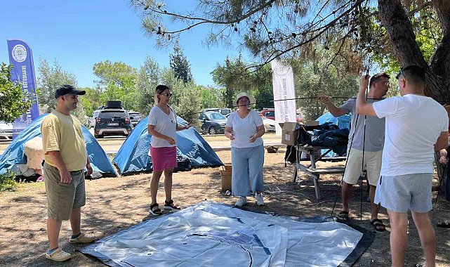 Büyükşehir Engelsiz İzciler kampı ile Sarıgerme'yi renklendirdi