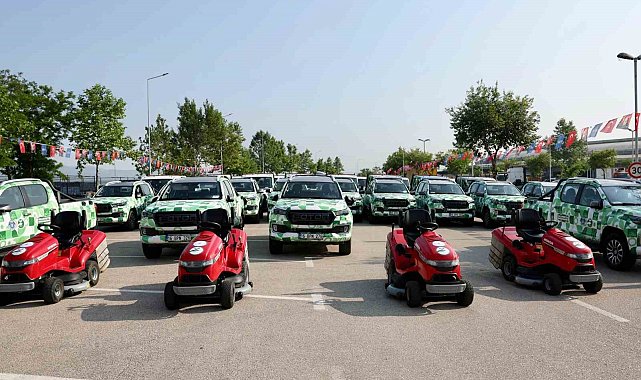 Büyükşehir, Tarım Peyzaj A.Ş. filosunu güçlendirdi