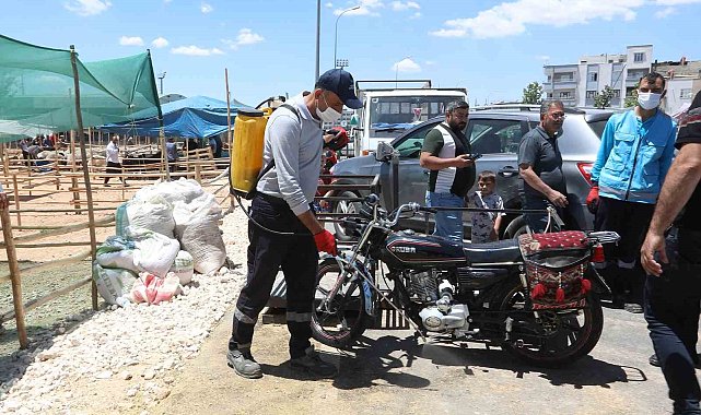 Büyükşehir'den kurban denetimi ve temizlik seferberliği