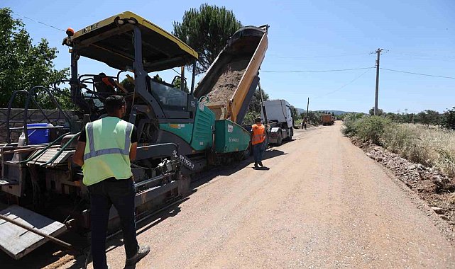 Büyükşehir'in kırsaldaki yol yatırımları devam ediyor