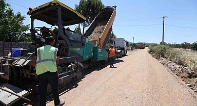 Büyükşehir'in kırsaldaki yol yatırımları devam ediyor