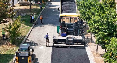 Büyükşehir'in yol çalışmaları devam ediyor