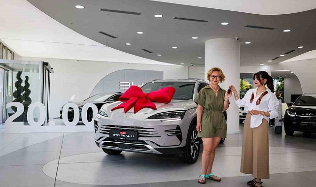 BYD'nin SEAL U modeli 20 bininci teslimatına ulaştı