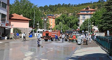 Çameli'nde Kurban Bayramı temizliği başladı