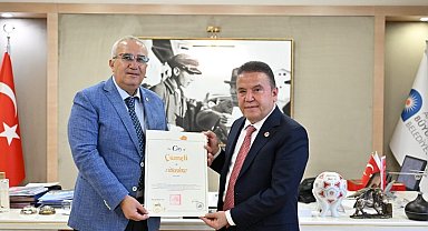 Çameli'nden Başkan Böcek'e 'Sakin Şehir' teşekkürü