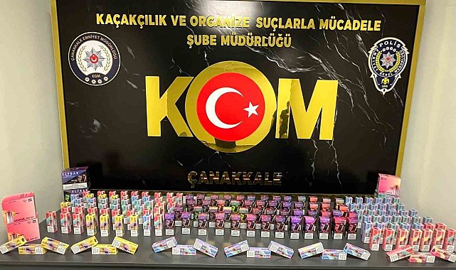 Çanakkale'de kaçakçılıkla mücadele operasyonu