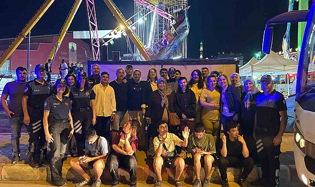 Çanakkale'de polis teşkilatından panayır sürprizi