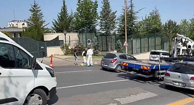 Çankaya Köşkü yakınında hareketli anlar