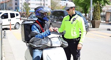 Çankırı'da 123 araç trafikten men edildi
