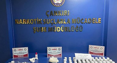 Çankırı'da uyuşturucuyla yakalanan 2 şüpheli tutuklandı