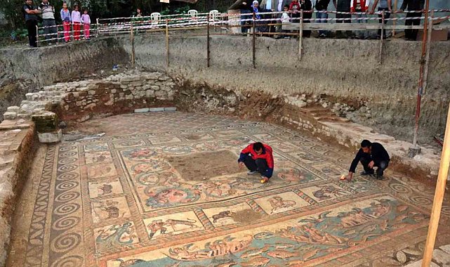 Çaycuma'nın gizli hazinesi Kadıoğlu Mozaikleri korunup, ziyaretçilere açılacak