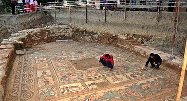 Çaycuma'nın gizli hazinesi Kadıoğlu Mozaikleri korunup, ziyaretçilere açılacak