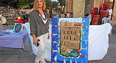 Çeşme'de minik eller, sürdürülebilir sanatla buluştu