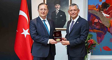 CHP Genel Başkanı Özel, Berlin Büyükelçisi Turan'ı ziyaret etti