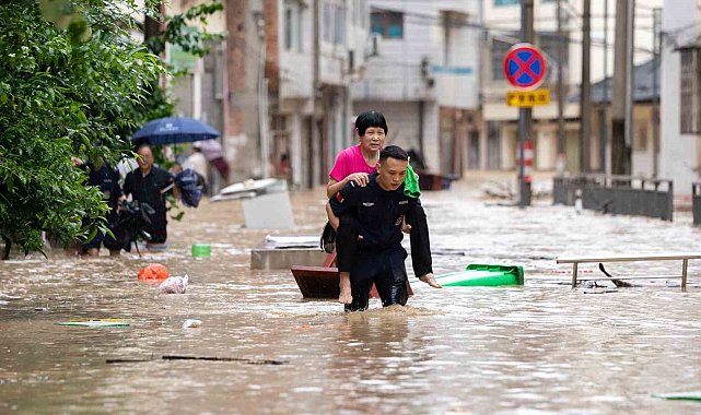 Çin'in Guizhou eyaletinde sel felaketi: 6 ölü