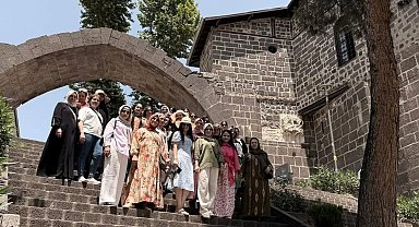 Cizreli Kadınlar Diyarbakır ve Mardin'in tarihi ve turistik yerlerini gezdi