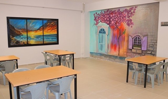 Çocuk cezaevine sanat dokunuşu