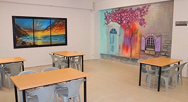 Çocuk cezaevine sanat dokunuşu