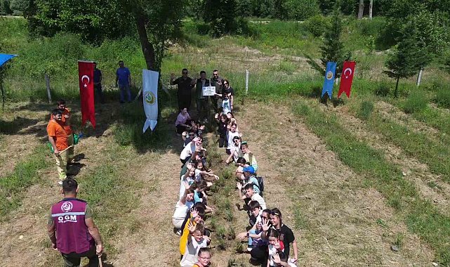 Çocuklara doğa sevgisi aşılayan etkinlik; "Bir Sınıf Bir Orman"