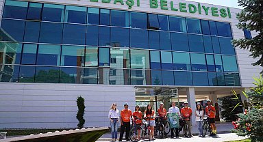 COP30bikeride ekibi Tepebaşı Belediyesi'ni ziyaret etti