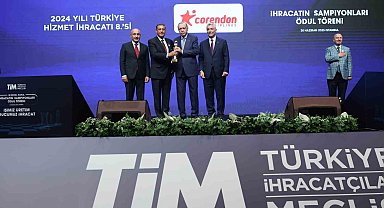 Corendon Airlines bir kez daha ihracat şampiyonları arasında