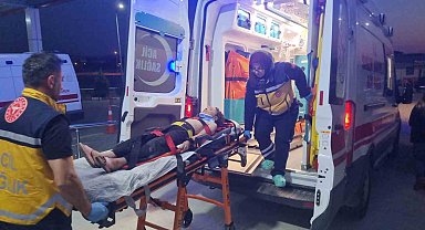 Çorum'da otomobilin çarptığı yaya yaralandı