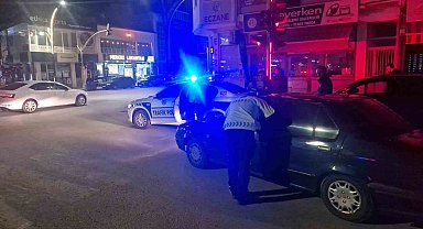 Çorum'da polis ekiplerinden şok denetim: 3 motosiklet trafikten men edildi