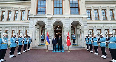Cumhurbaşkanı Erdoğan, Ermenistan Başbakanı Paşinyan'ı kabul etti