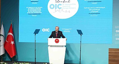 Cumhurbaşkanı Erdoğan: "İsrail'in Gazze, Lübnan, Yemen, Suriye ve son olarak İran'a gerçekleştirdiği saldırıların tanım ve tarifi haydutluktur"