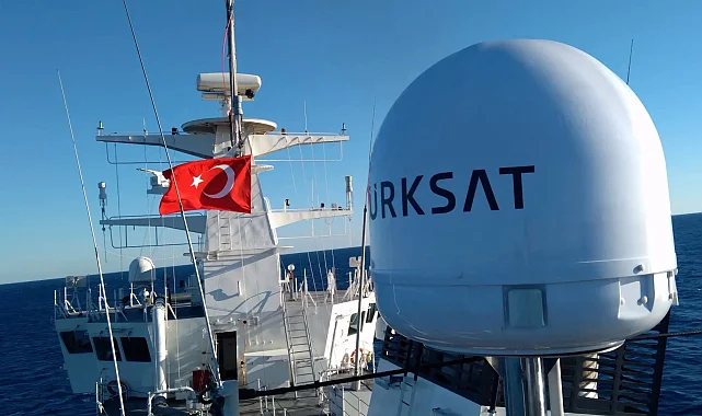 Denizlerde dijital kale kuruldu! Türk bayraklı gemiler Türksat'la izleniyor
