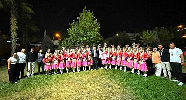 Denizli'nin halk oyunlarında Türkiye 3.'sü oldu