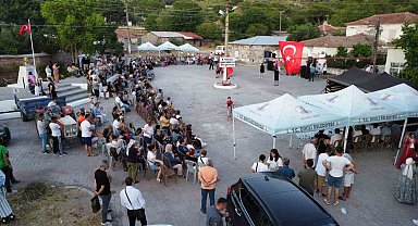 Dikili'de Yörük ateşi yandı