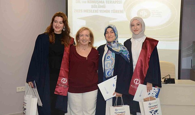 Dil ve Konuşma Terapisi Bölümü mezunlarını mesleğe uğurladı