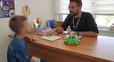 Dil ve konuşma terapisi merkezine yoğun ilgi