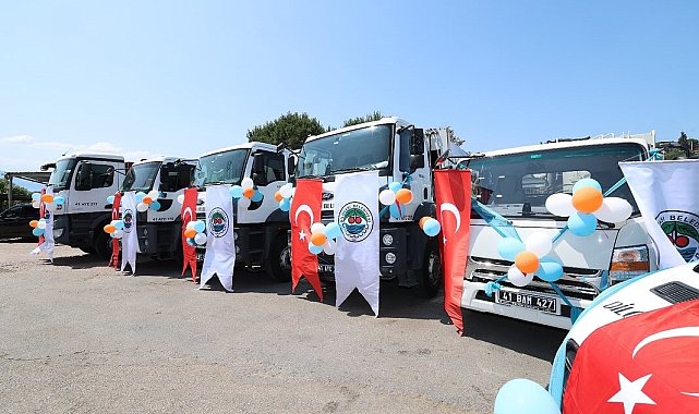 Dilovası'nın yeni araçları tanıtıldı