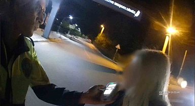 Direksiyon başında uyurken yakalanan alkollü sürücüye ceza yağdı