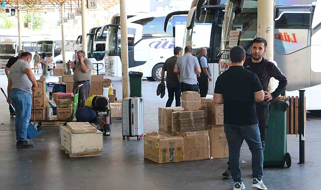 Diyarbakır otogarında bayram sessizliği sürüyor