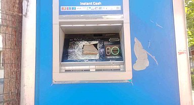 Diyarbakır'da aynı ATM bir ay içerisinde üç kez parçalandı
