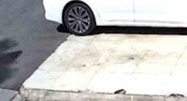 Diyarbakır'da trafik kazası güvenlik kamerasına yansıdı