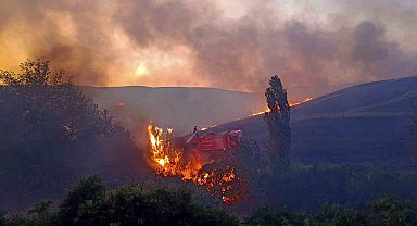 Diyarbakır'daki anız ve orman yangınları söndürüldü