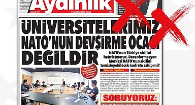 DMM'den Aydınlık'a "Gerçek Dışı" tepki