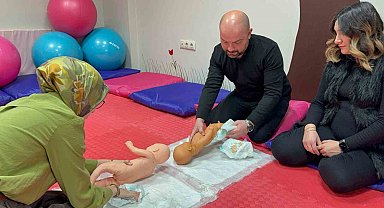 Doğru bilinen yanlışları, gebe okulunda öğrendiler