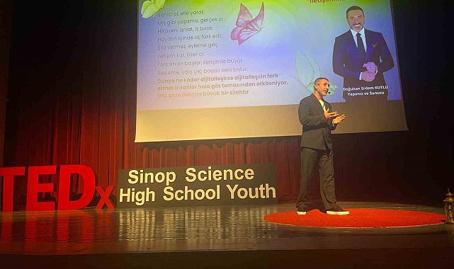 Doğukan Erdem Kutlu, Sinop'ta gençlere seslendi: "Mış gibi konuşmayın, mış gibi yaşamayın"