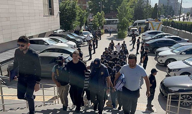 Dolandırıcılık operasyonunda yakalanan 11 şüpheliden 8'i tutuklandı