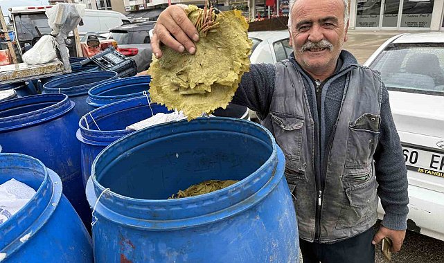 Dona rağmen Narince yaprağı pazardaki yerini aldı