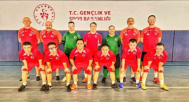 Down Sendromlu Futsal Milli Takımı'nda hedef üst üste 3. kez Avrupa şampiyonluğu
