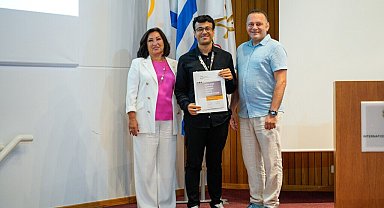 DPÜ'lü öğrenciye Uluslararası Olimpiyat Komitesi'nden ödül