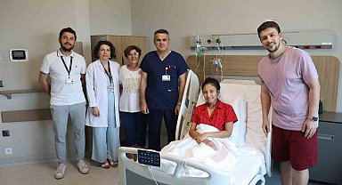 Dubai'den gelen hasta kritik ameliyatla sağlığına kavuştu