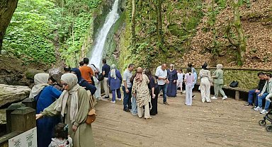 Düzce bayram boyunca 50 binden fazla kişiyi ağırladı