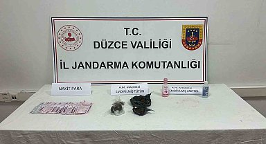 Düzce'de jandarmadan uyuşturucu operasyonu